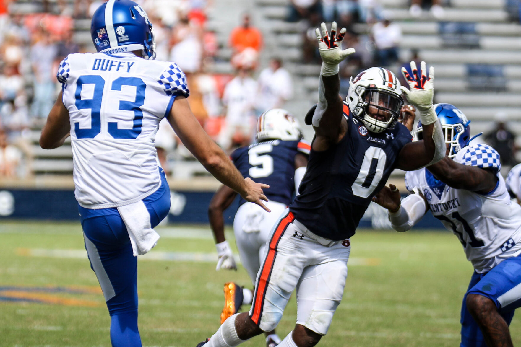 Auburn vs. Kentucky football